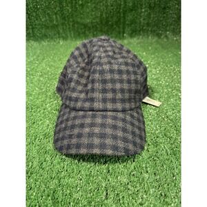 Banana Republic Plaid Baseball Cap Men One Size